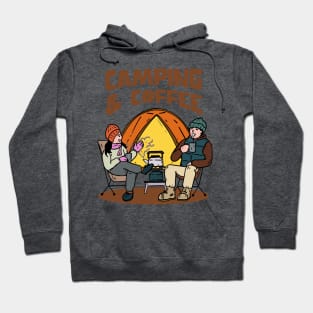 Camping and Coffee Hoodie